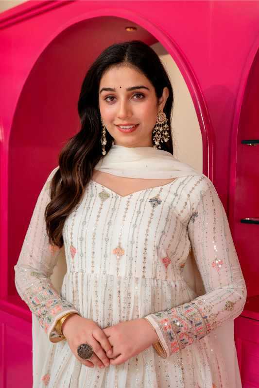 YNF Wholesale Faux Blooming Embroidery Suits  | Surat Manufacturer