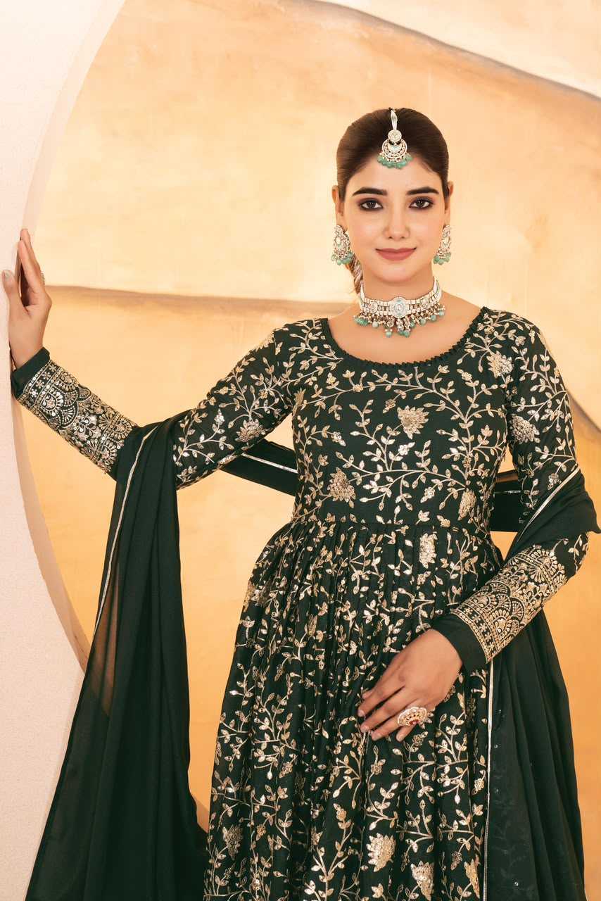 YNF Wholesale Georgette Embroidery Suits  | Surat Manufacturer