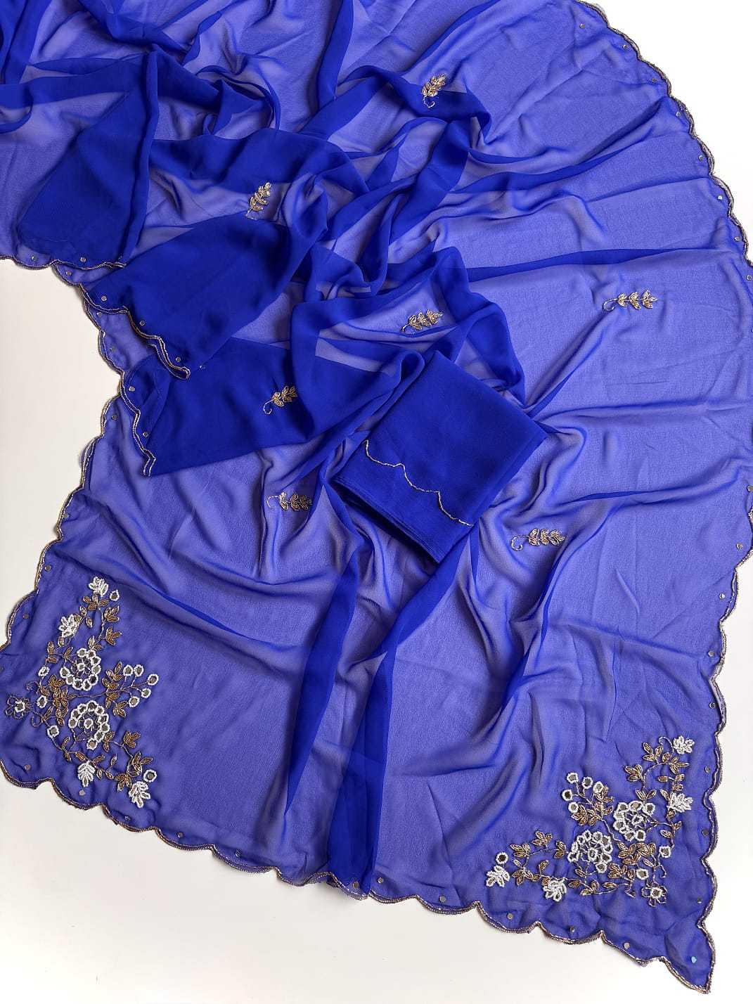 YNF Wholesale Georgette Georgette Sarees  | Surat Manufacturer