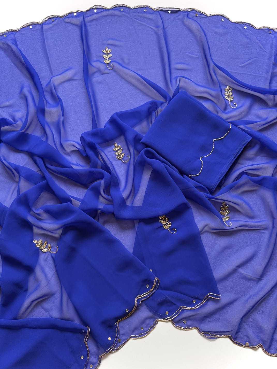 YNF Wholesale Georgette Georgette Sarees  | Surat Manufacturer