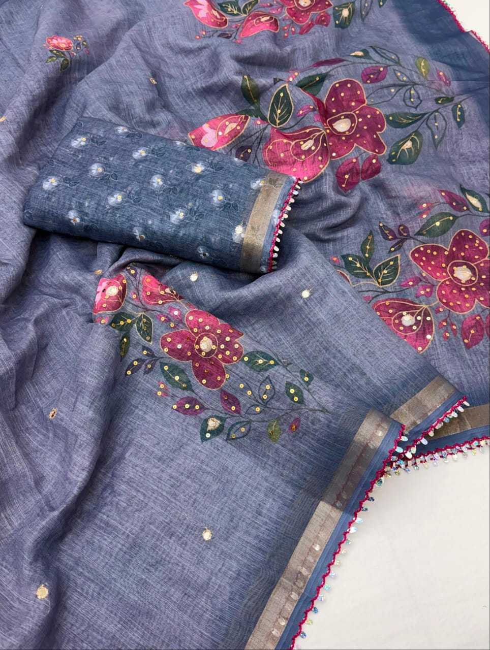 YNF Wholesale Soft Cotton Ready To Wear Sarees KESH115 Palavi | Surat Manufacturer