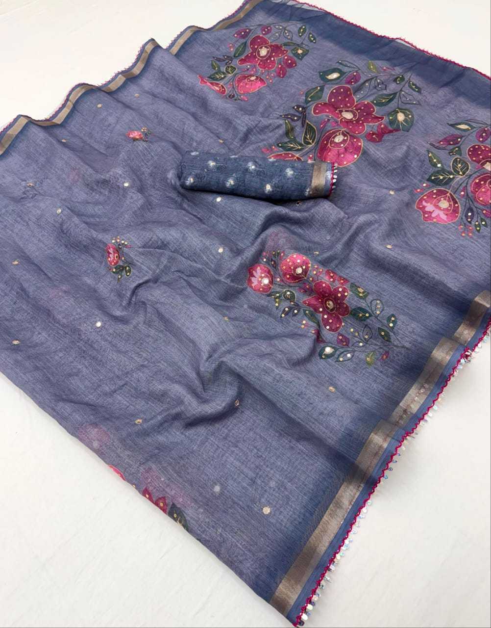 YNF Wholesale Soft Cotton Ready To Wear Sarees KESH115 Palavi | Surat Manufacturer
