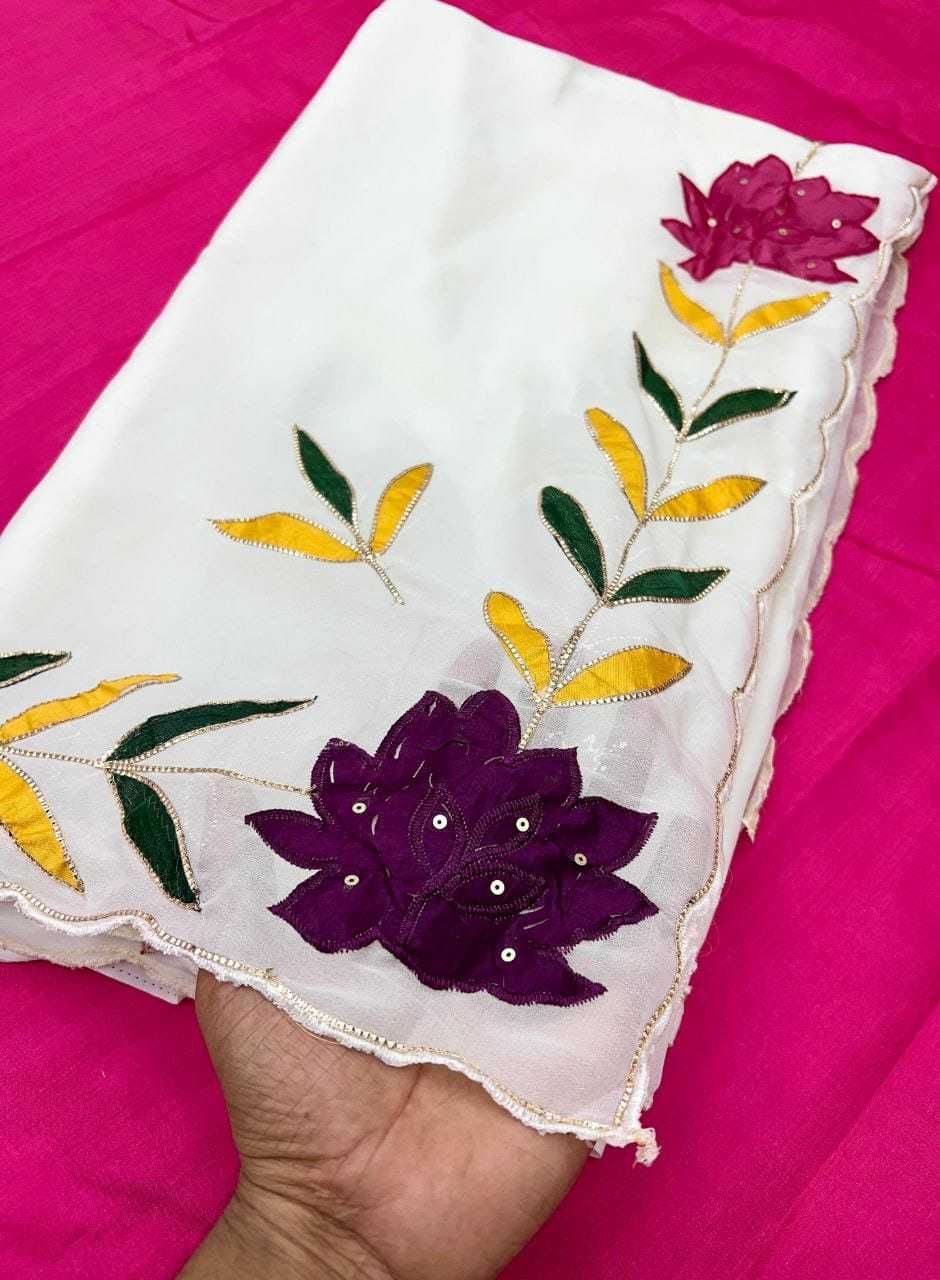 YNF Wholesale Georgette Designer Sarees  | Surat Manufacturer