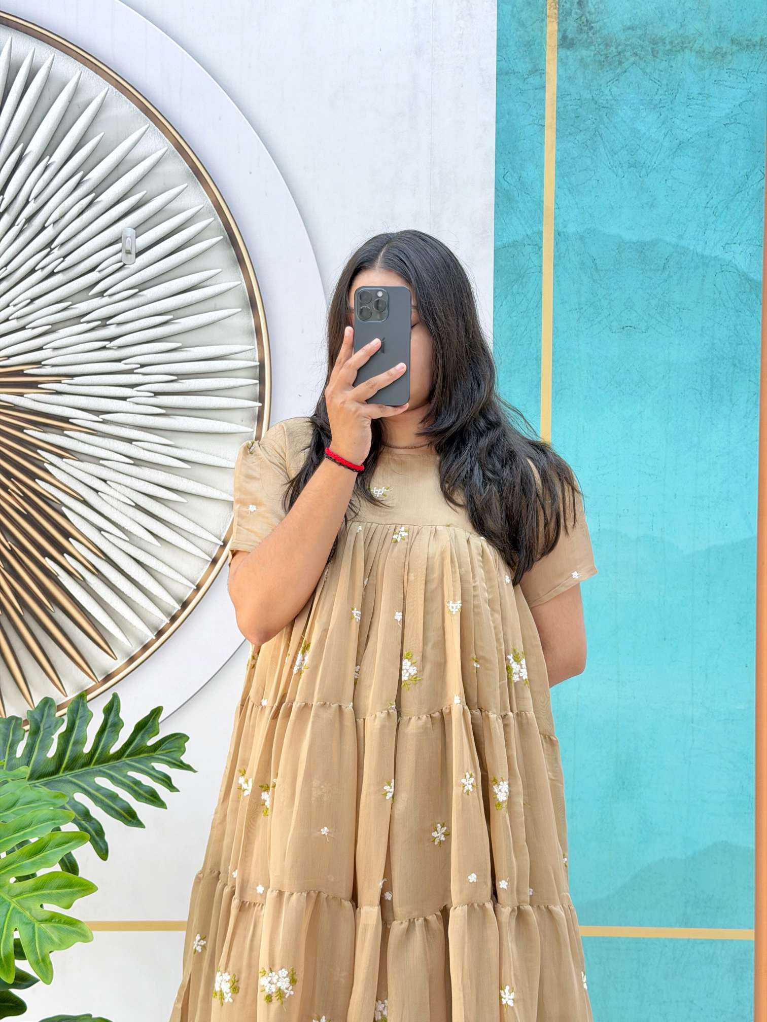 YNF Wholesale Cotton Embroidery Gowns  | Surat Manufacturer