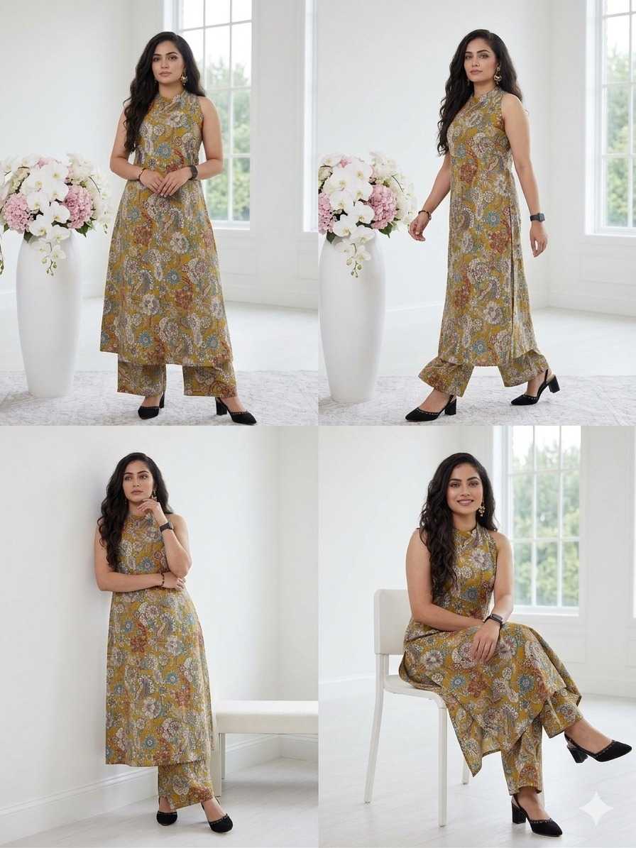 YNF Wholesale Pure Cotton Printed Kurtis KESH120 38 | Surat Manufacturer