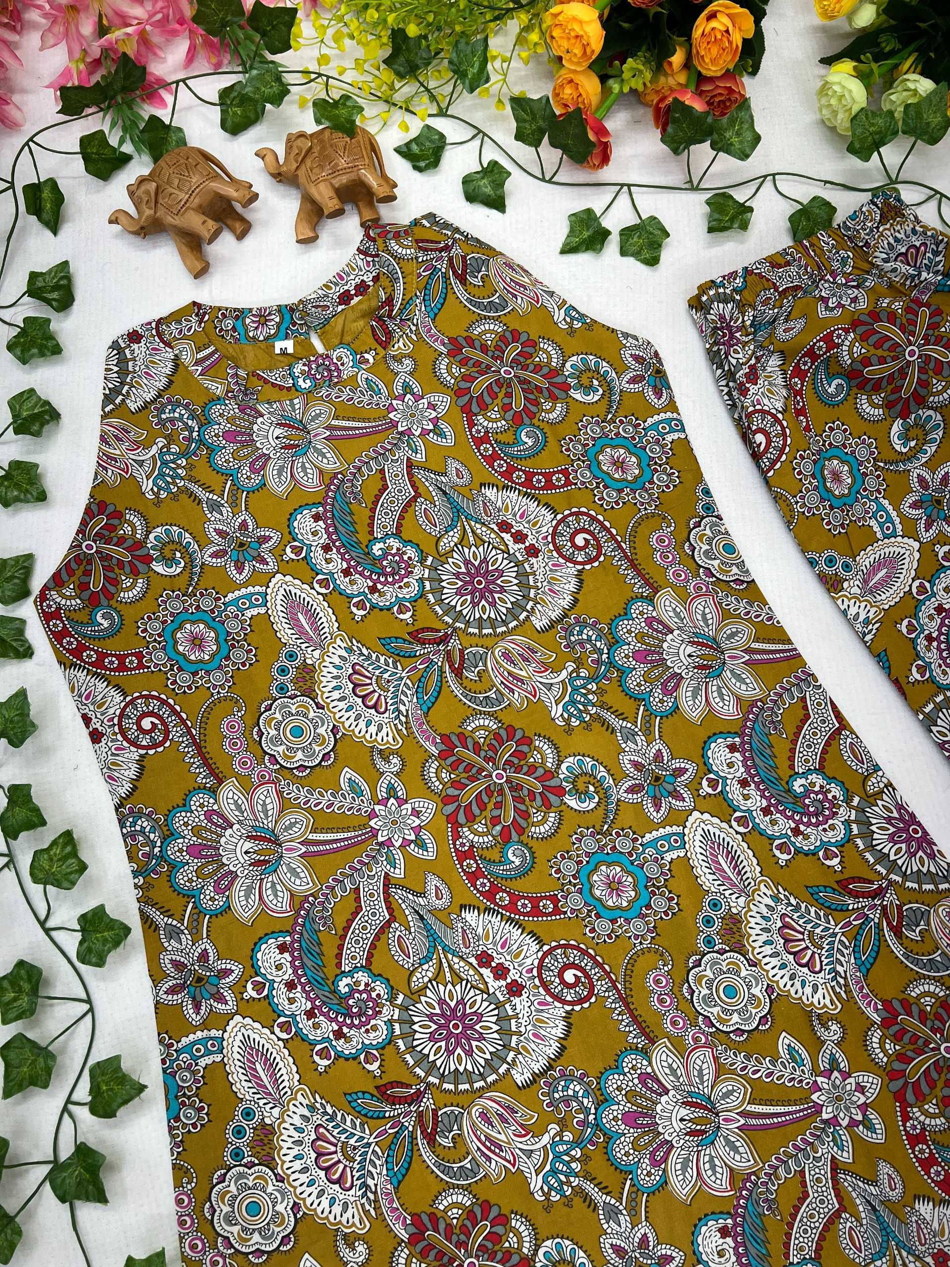 YNF Wholesale Pure Cotton Printed Kurtis KESH120 38 | Surat Manufacturer
