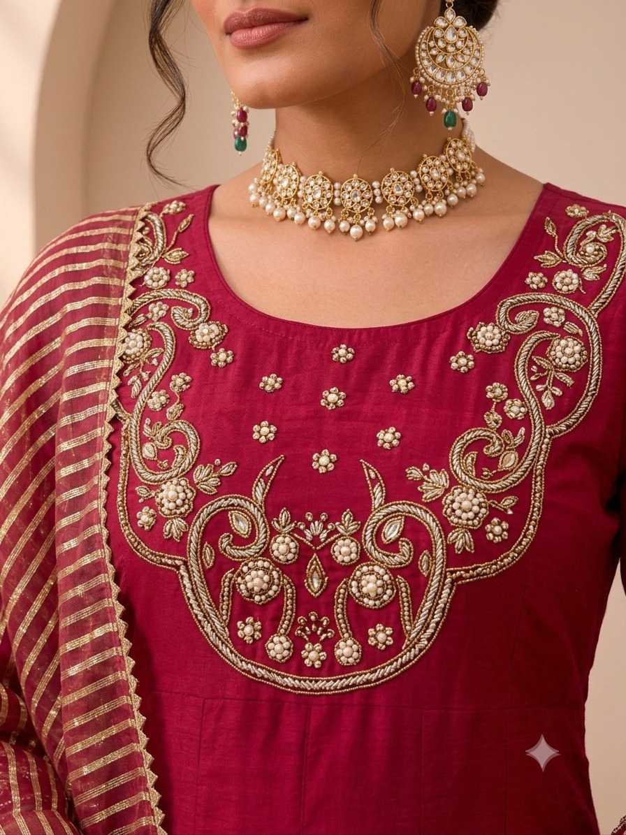 YNF Wholesale Chanderi Cotton Cotton Suits KESH120 49 | Surat Manufacturer