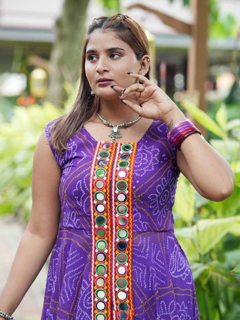 YNF Wholesale Georgette Mirror Work Kurti KESH120 52 | Surat Manufacturer