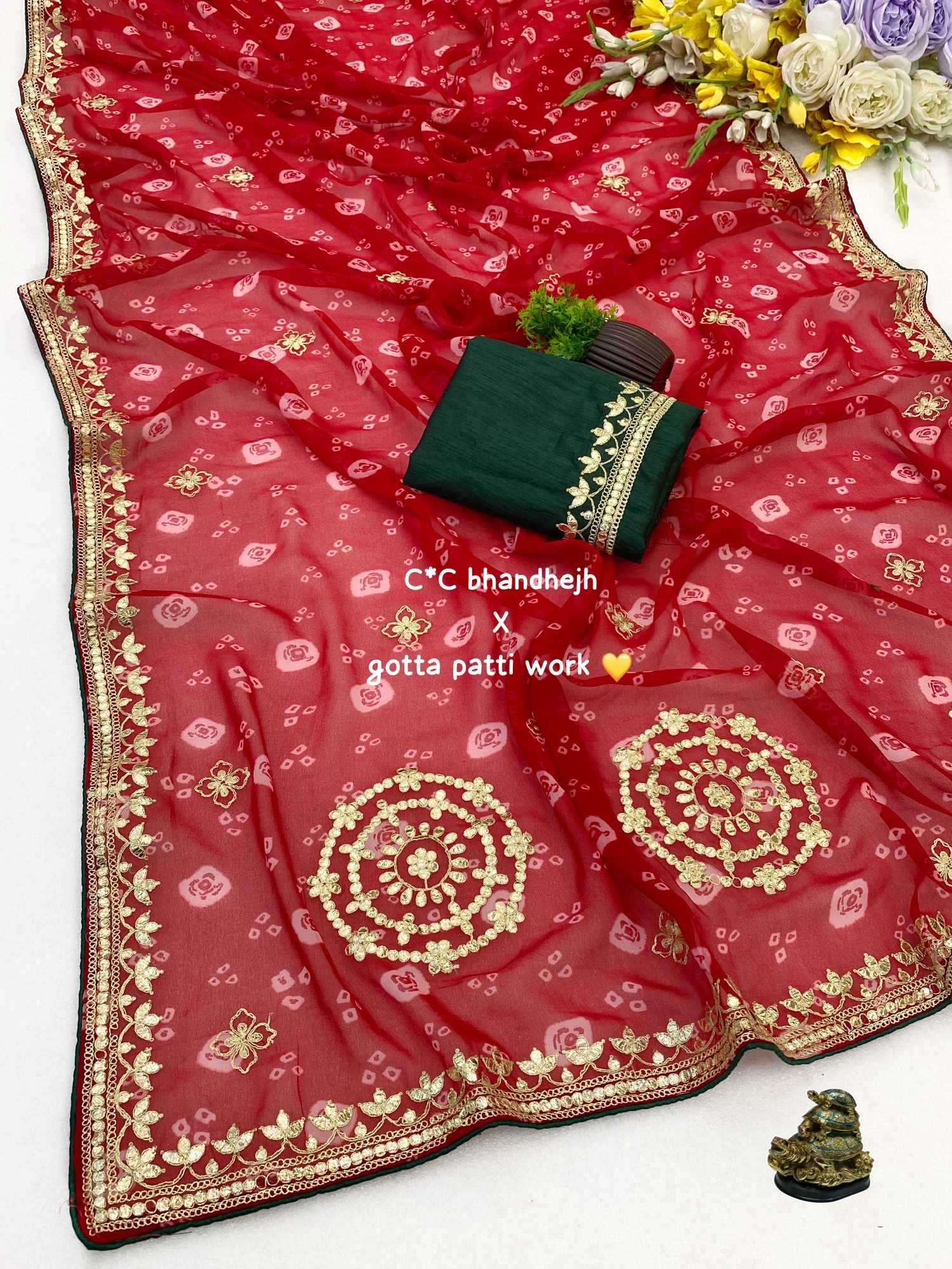 YNF Wholesale Georgette Designer Sarees KESH125 Aarunya | Surat Manufacturer