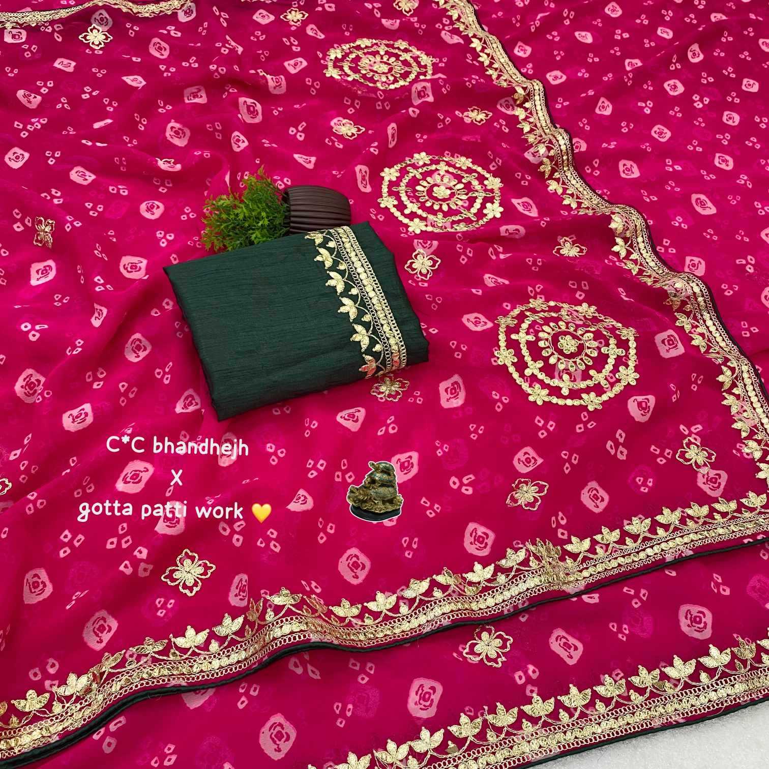 YNF Wholesale Georgette Designer Sarees KESH125 Aarunya | Surat Manufacturer