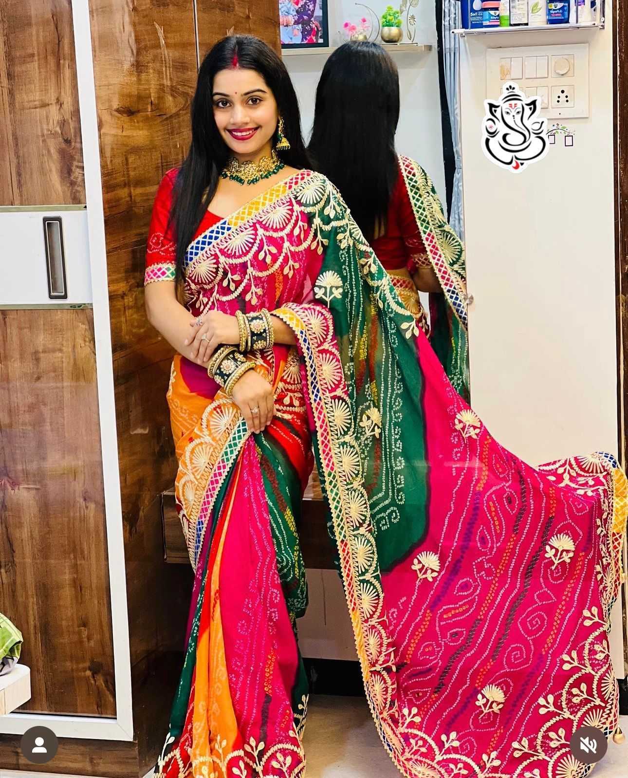 YNF Wholesale Dull Moss Designer Sarees  | Surat Manufacturer