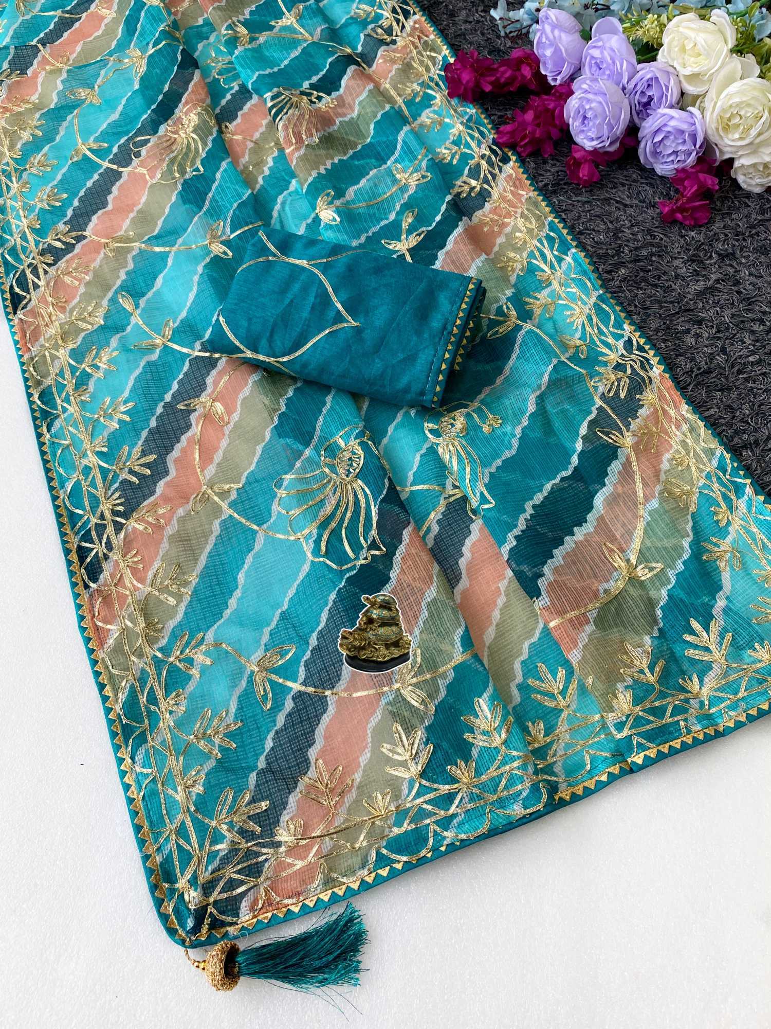 YNF Wholesale Kota Silk Kora Silk Sarees  | Surat Manufacturer