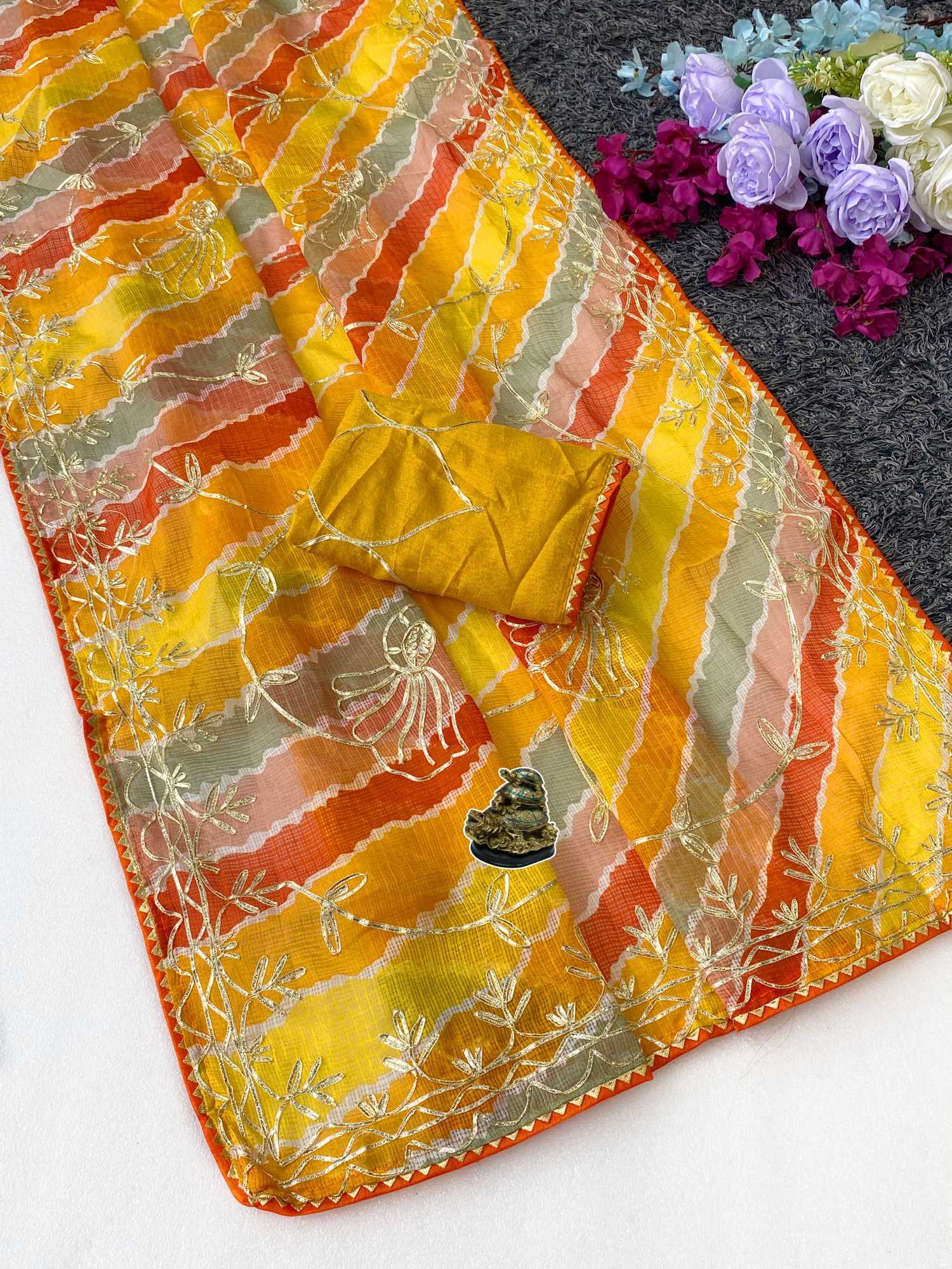 YNF Wholesale Kota Silk Kora Silk Sarees  | Surat Manufacturer