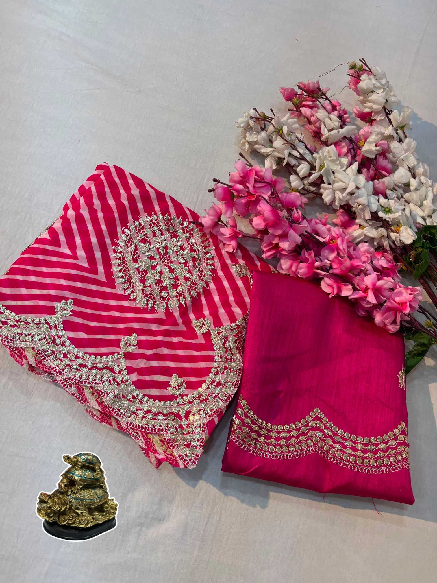 YNF Wholesale Georgette Fancy Sarees  | Surat Manufacturer