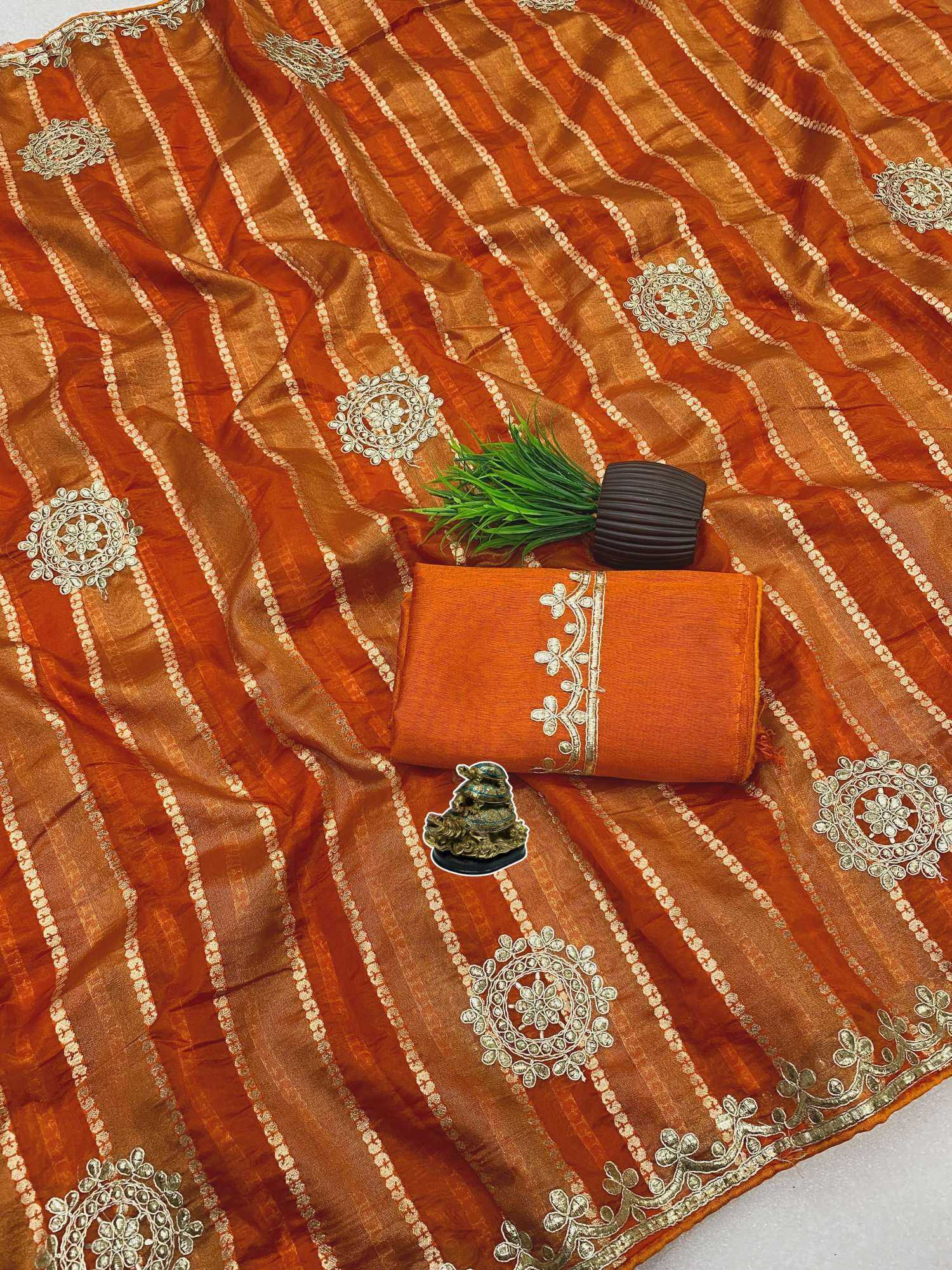 YNF Wholesale Tissue Designer Sarees KESH125 Anayika | Surat Manufacturer