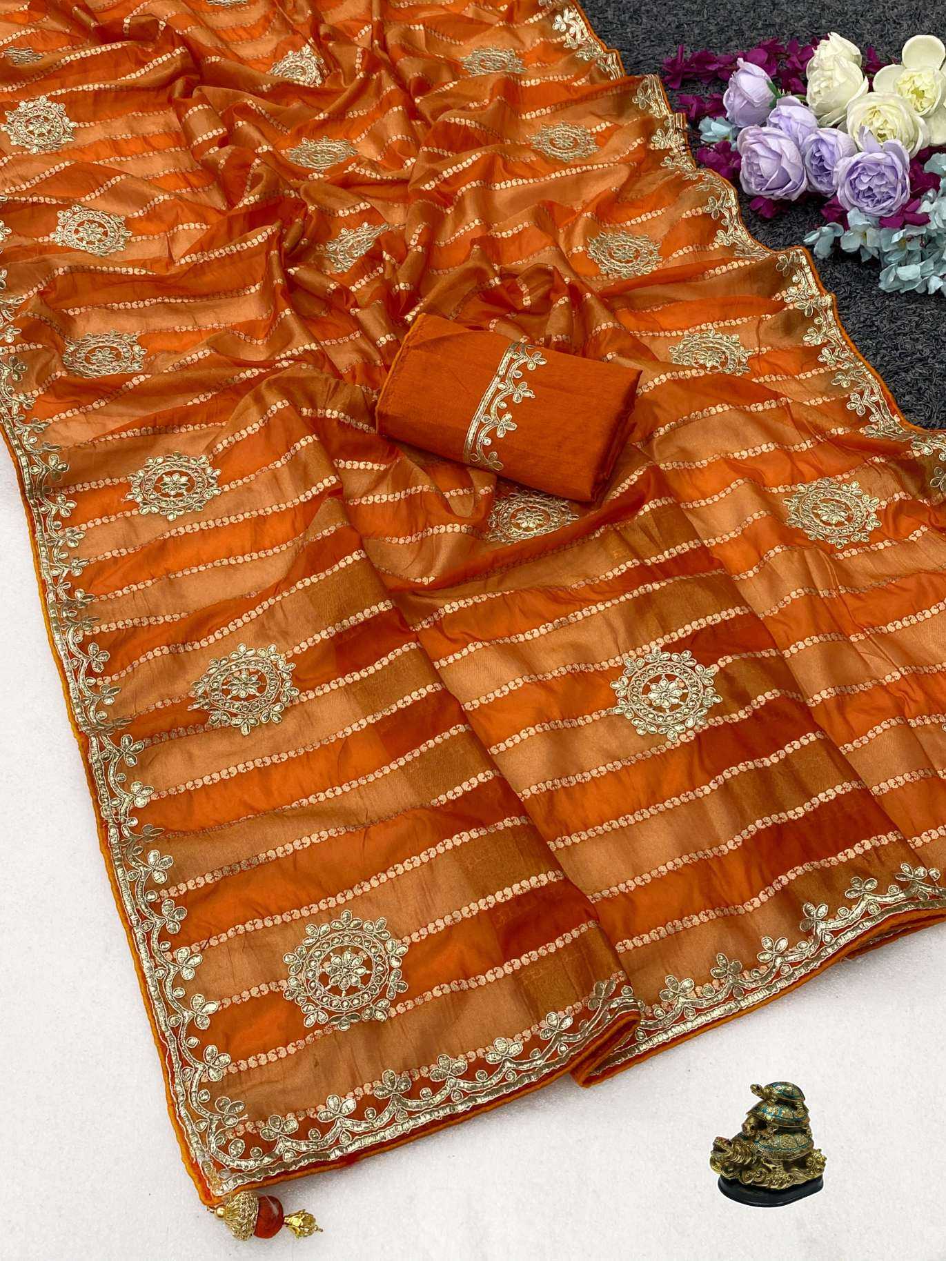 YNF Wholesale Tissue Designer Sarees KESH125 Anayika | Surat Manufacturer