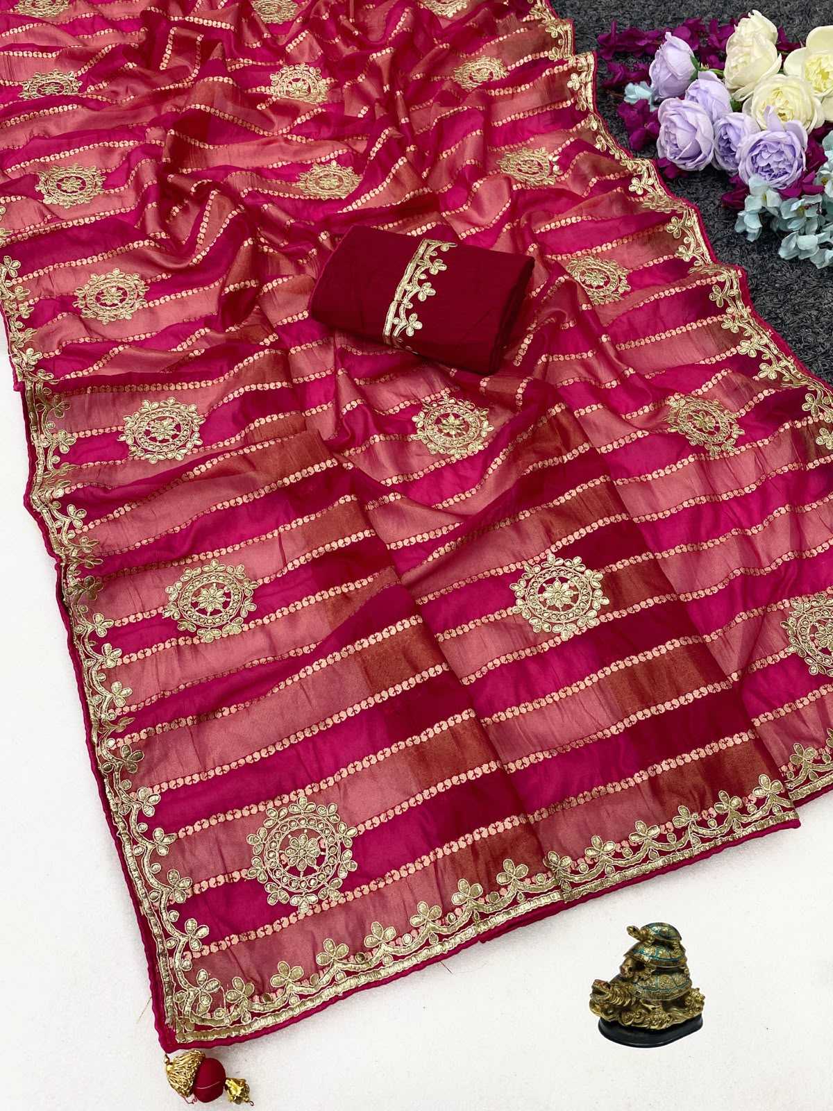 YNF Wholesale Tissue Designer Sarees KESH125 Anuragini | Surat Manufacturer