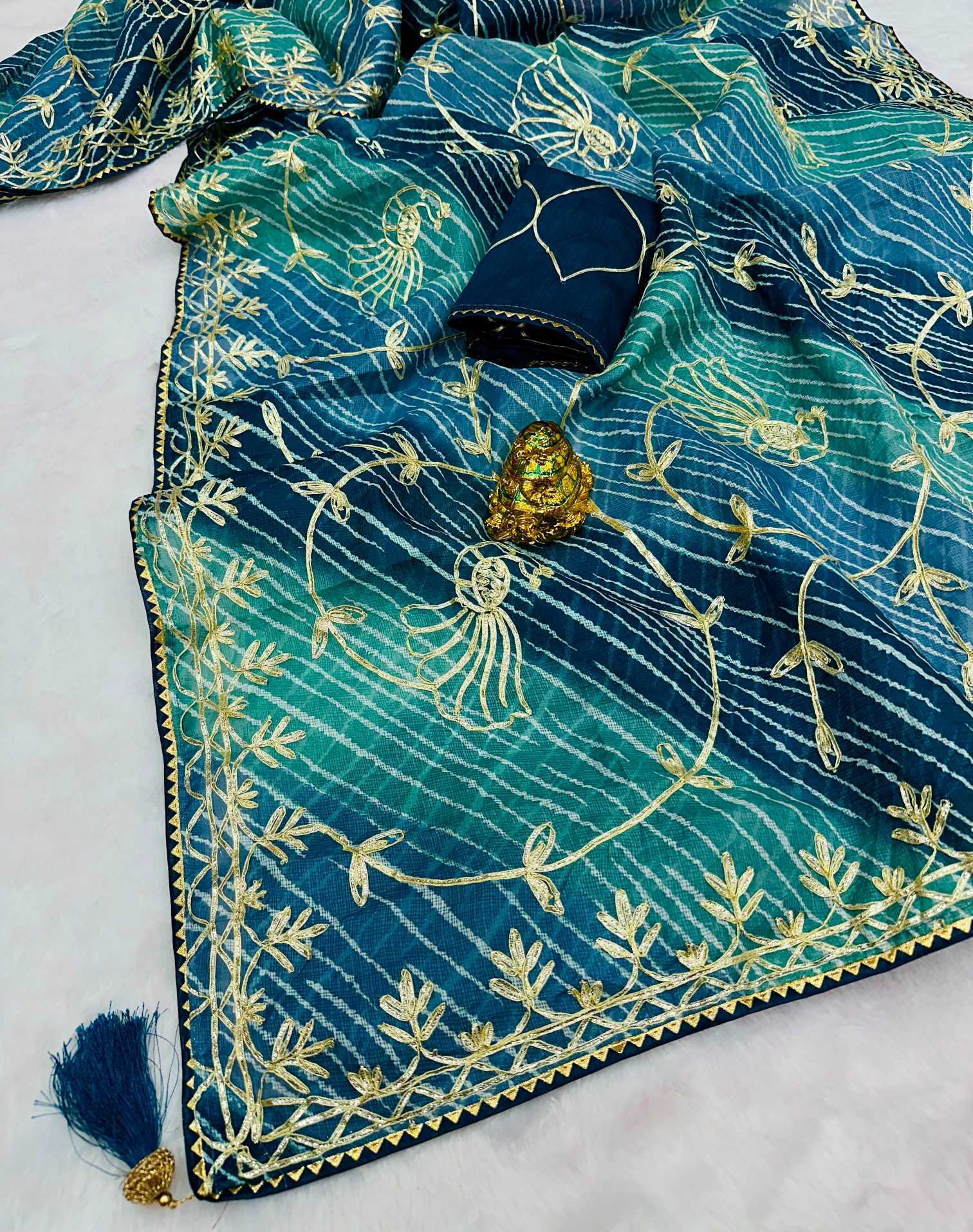 YNF Wholesale Kota Silk Kora Silk Sarees  | Surat Manufacturer