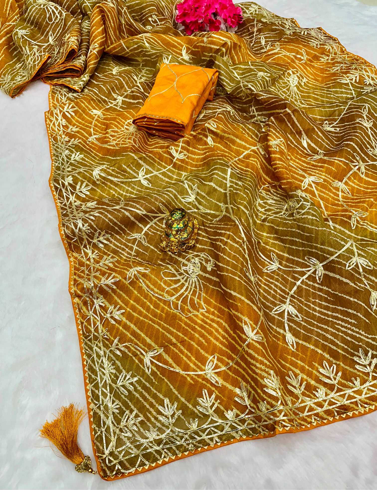 YNF Wholesale Kota Silk Kora Silk Sarees  | Surat Manufacturer