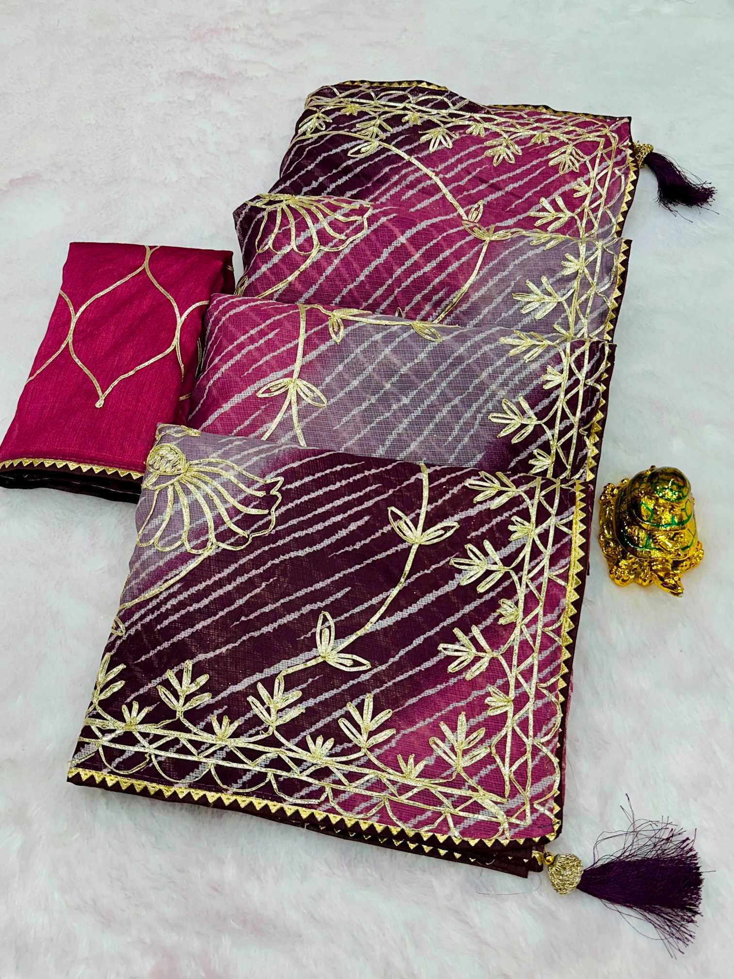YNF Wholesale Kota Silk Kora Silk Sarees  | Surat Manufacturer