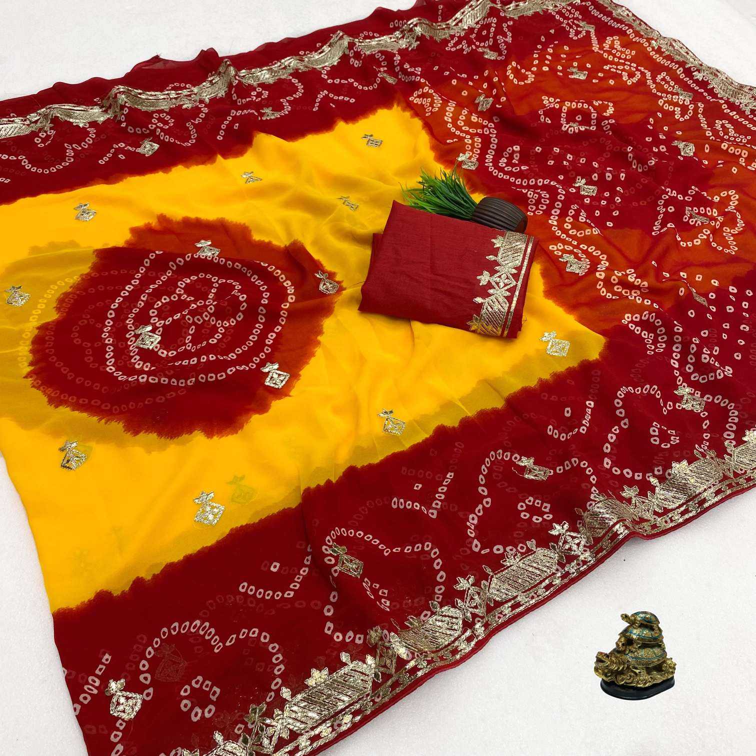 YNF Wholesale Georgette Printed Sarees KESH125 Aradhyani | Surat Manufacturer