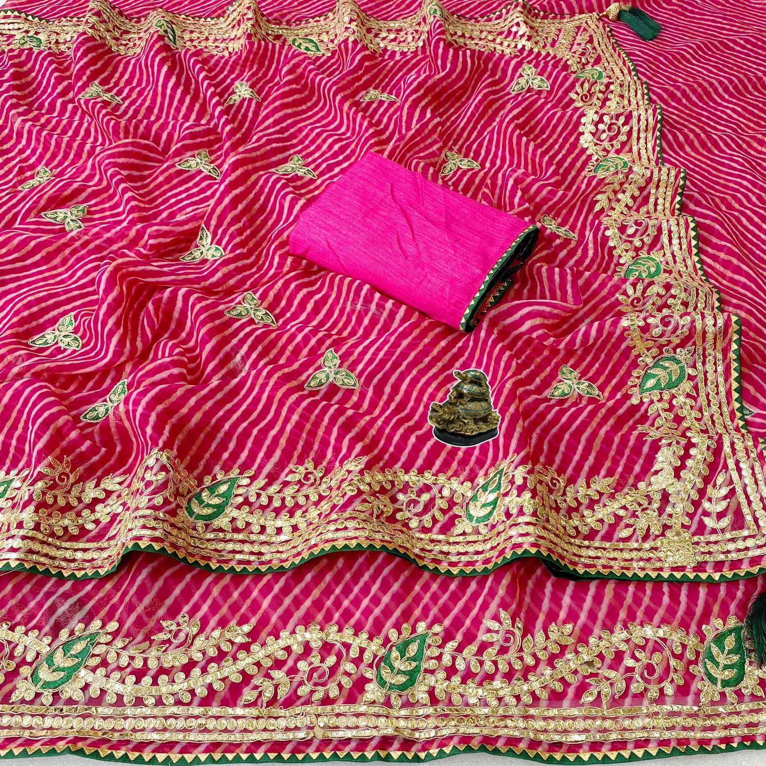 YNF Wholesale Georgette Designer Sarees KESH125 Aranyika | Surat Manufacturer