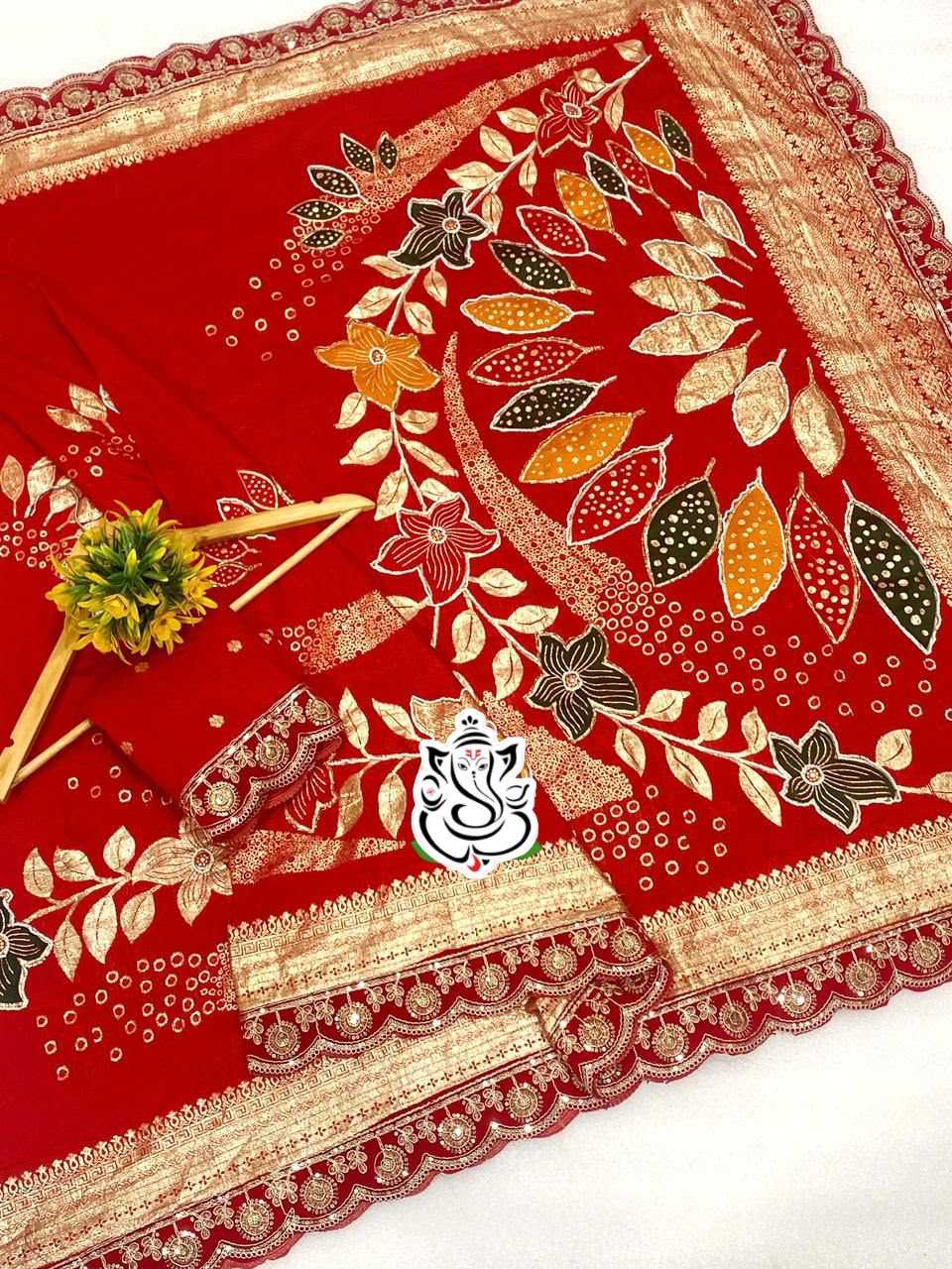 YNF Wholesale Dola Silk Dola Silk Sarees KESH125 Dola Handwork | Surat Manufacturer