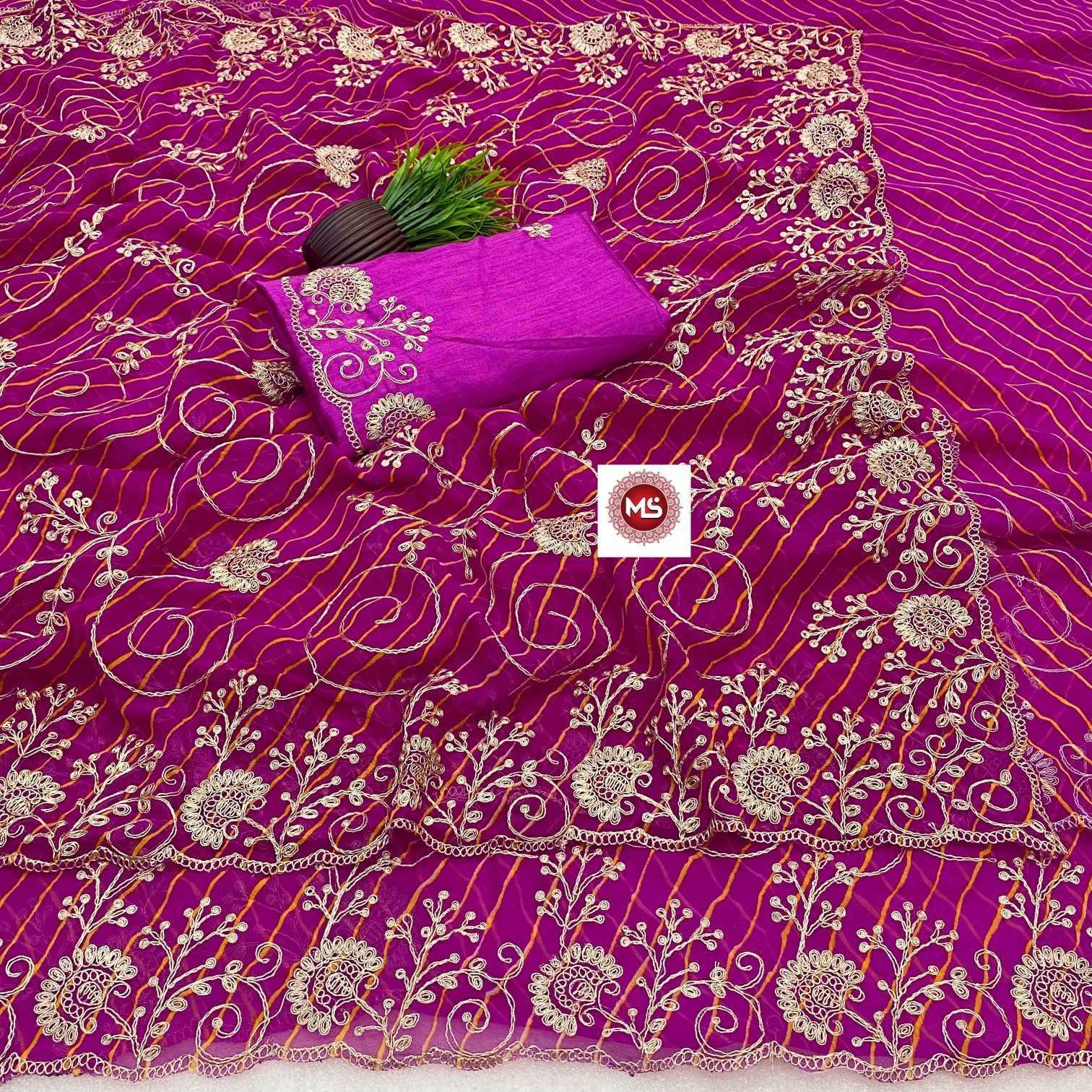YNF Wholesale Pure Silk Semi Silk Sarees KESH125 Ila | Surat Manufacturer