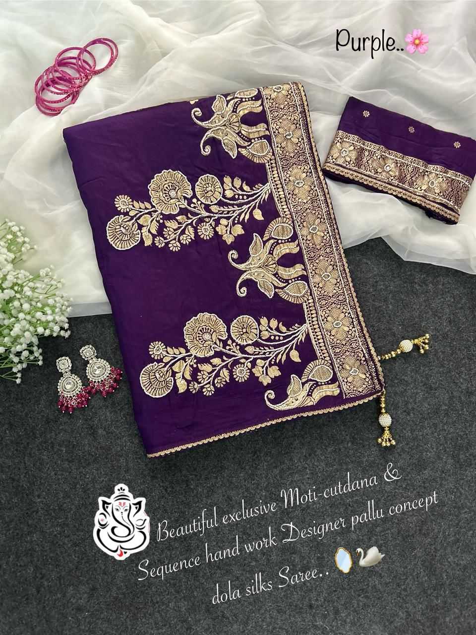 YNF Wholesale Dola Silk Dola Silk Sarees KESH125 Mohini | Surat Manufacturer