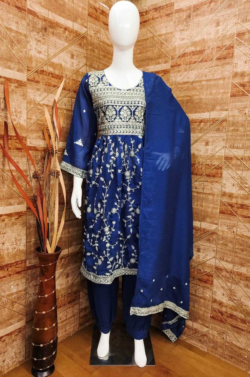 YNF Wholesale Vichitra Silk Embroidery Suits  | Surat Manufacturer