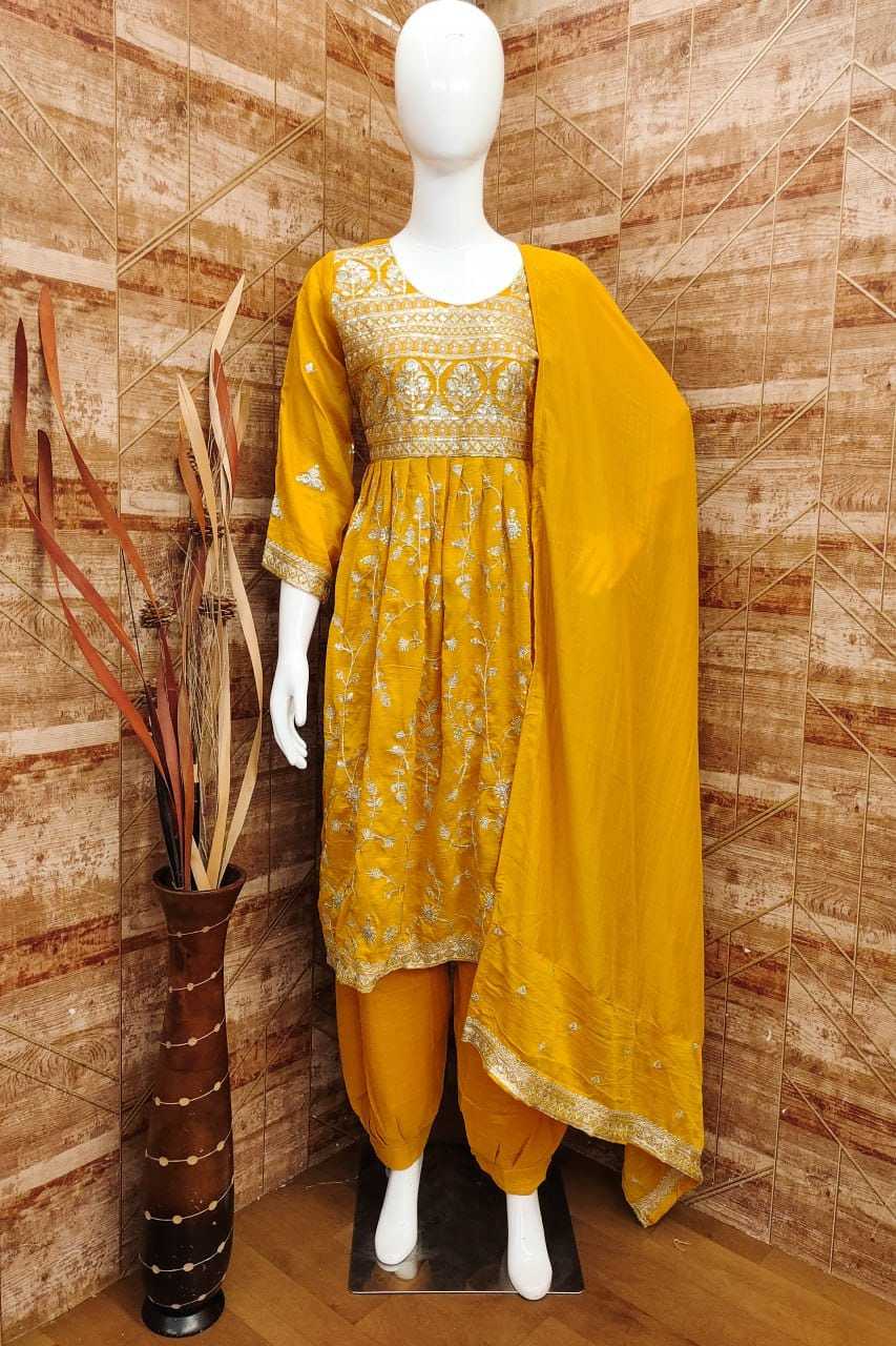 YNF Wholesale Vichitra Silk Embroidery Suits  | Surat Manufacturer