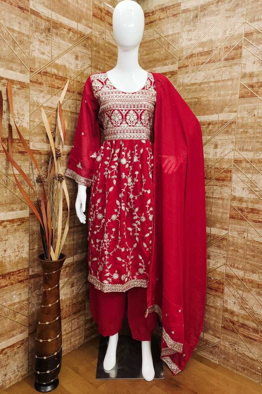 YNF Wholesale Vichitra Silk Embroidery Suits  | Surat Manufacturer