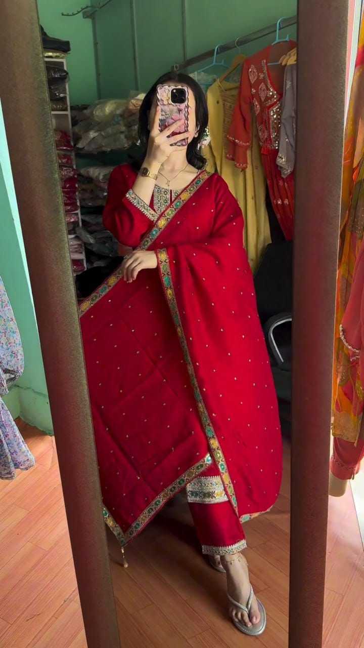 YNF Wholesale Chinon Silk Party Wear Silk Sarees  | Surat Manufacturer