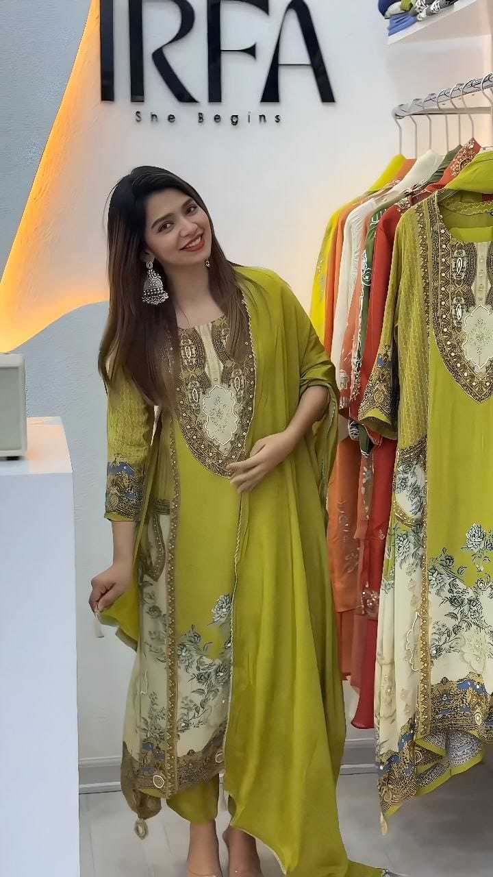 YNF Wholesale Crepe Printed Suits  | Surat Manufacturer