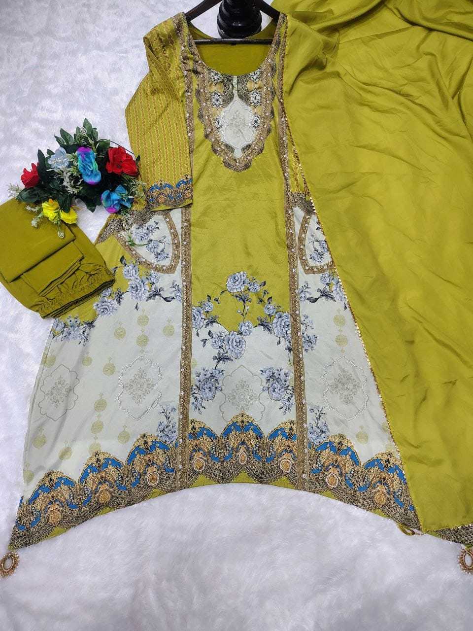 YNF Wholesale Crepe Printed Suits  | Surat Manufacturer