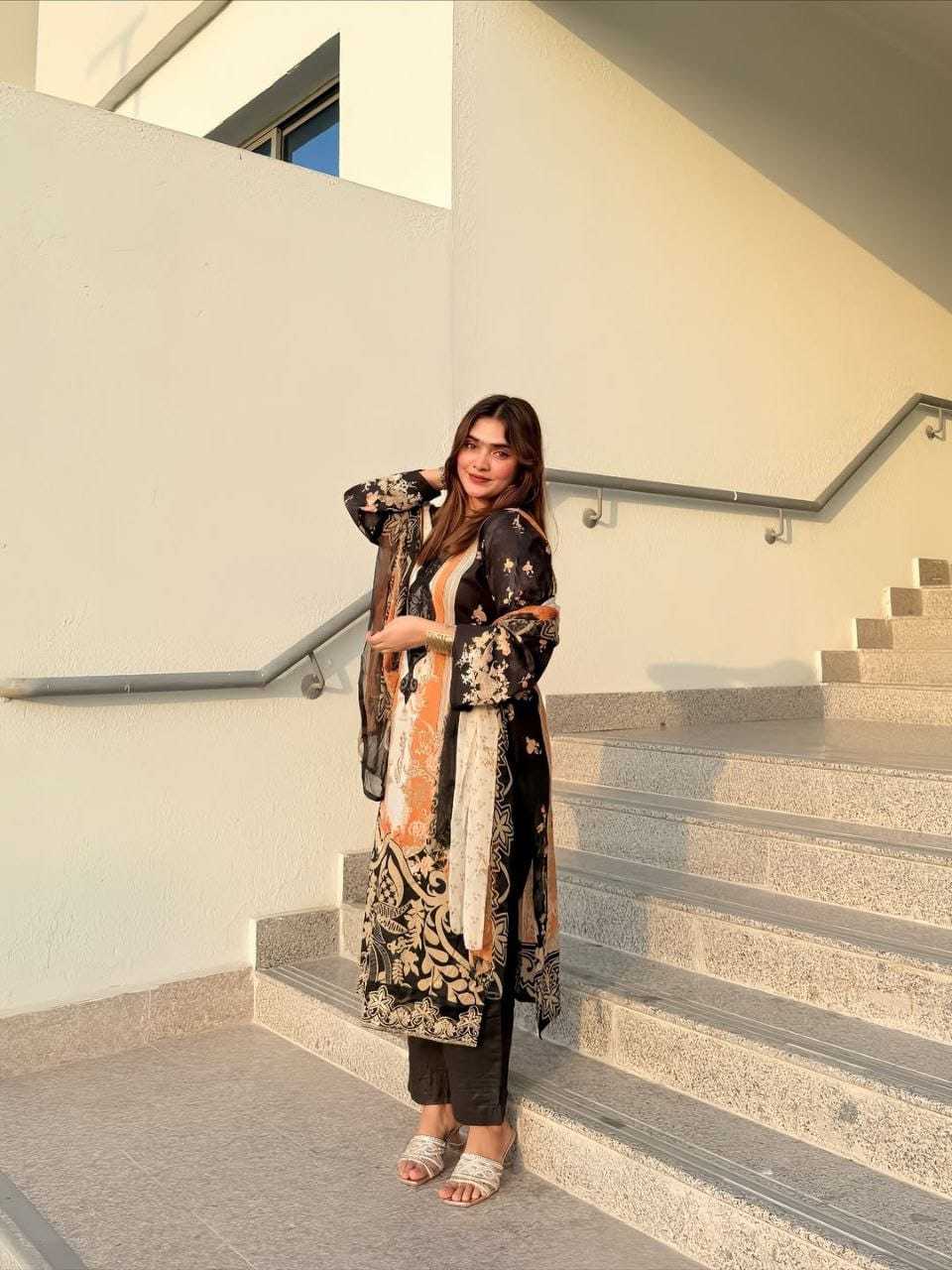 YNF Wholesale Cotton Embroidery Suits  | Surat Manufacturer