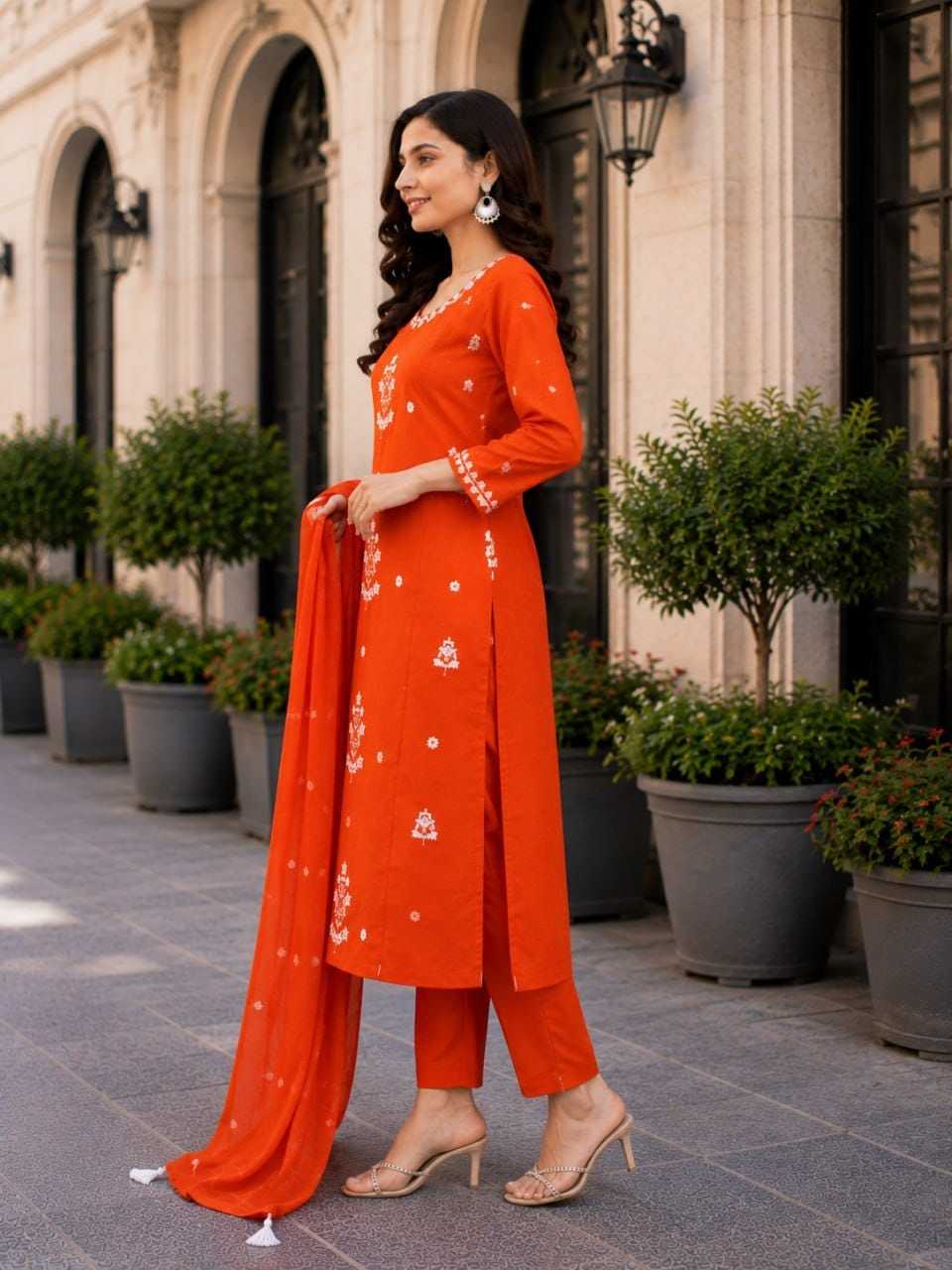 YNF Wholesale Heavy Rayon Embroidery Suits  | Surat Manufacturer
