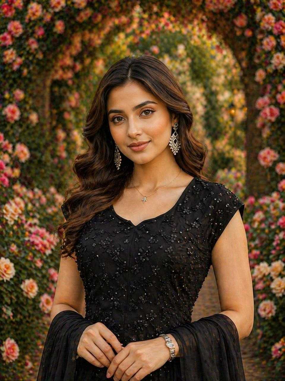 YNF Wholesale Faux Georgette Sharara Salwar Suits  | Surat Manufacturer