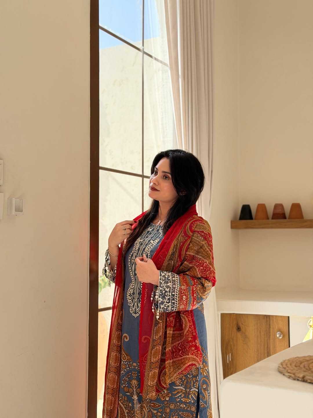 YNF Wholesale Cotton Embroidery Suits  | Surat Manufacturer