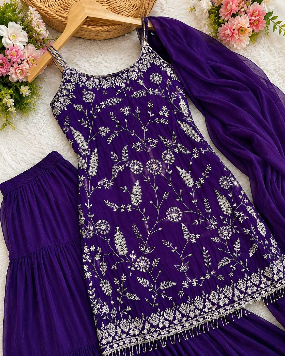 YNF Wholesale Chinon Embroidery Suits  | Surat Manufacturer