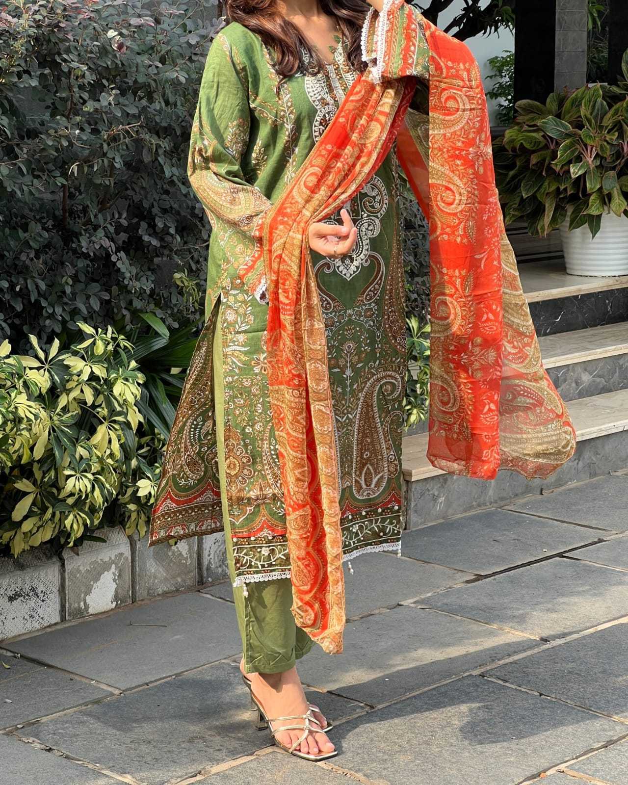 YNF Wholesale Cotton Printed Suits  | Surat Manufacturer