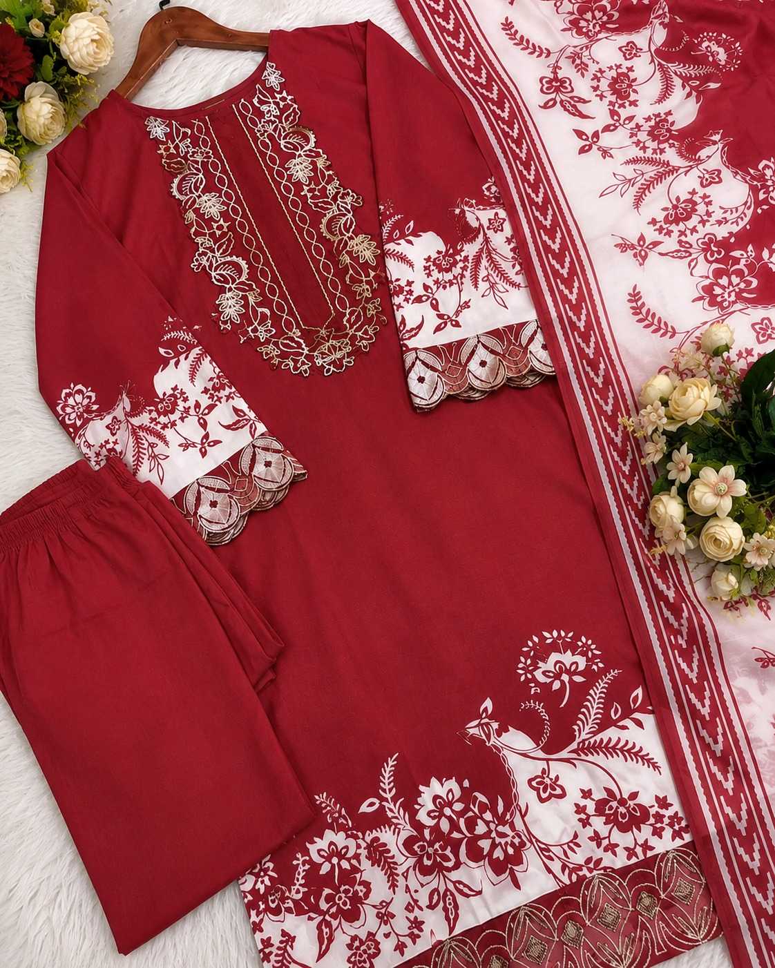 YNF Wholesale Cotton Printed Suits  | Surat Manufacturer