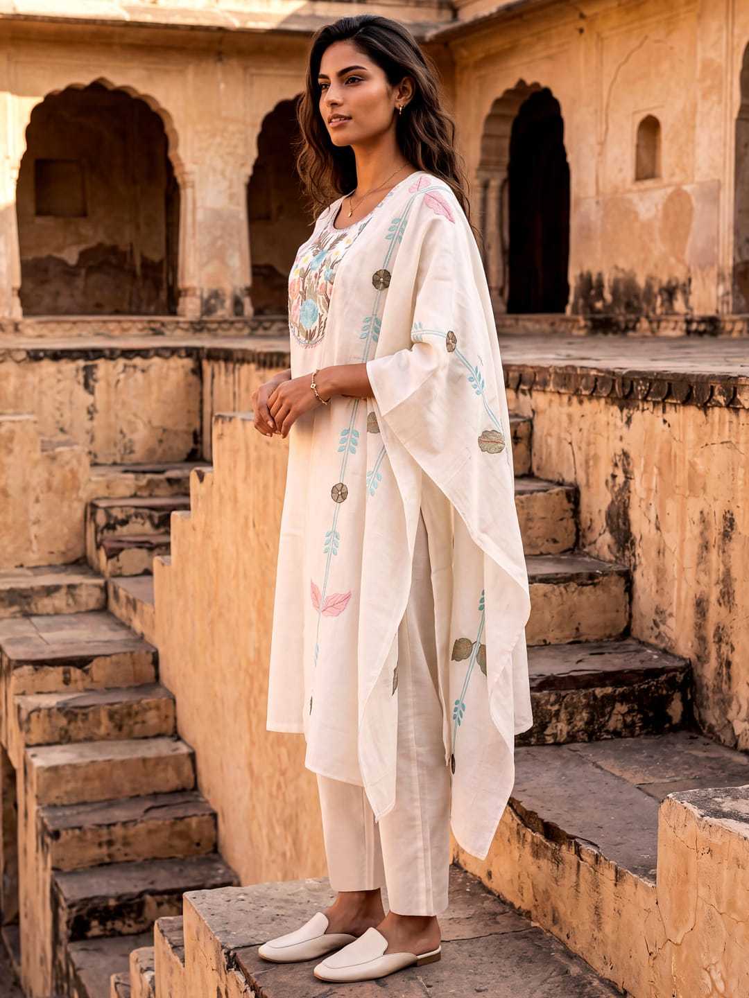 YNF Wholesale Heavy Roman Silk Embroidery Suits KESH129 Saniya | Surat Manufacturer