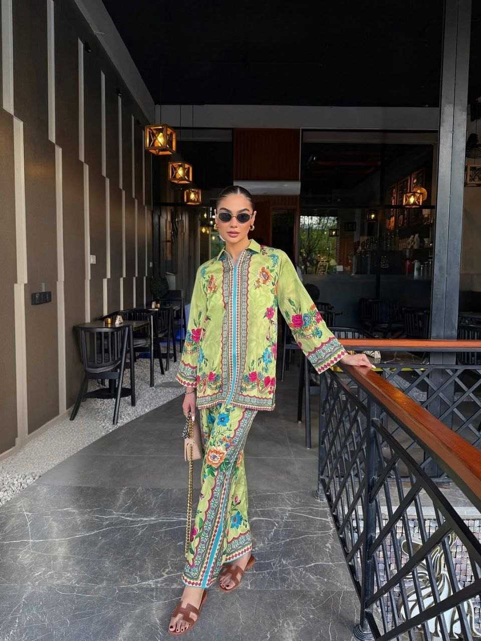 YNF Wholesale Crepe Co-ord Set  | Surat Manufacturer