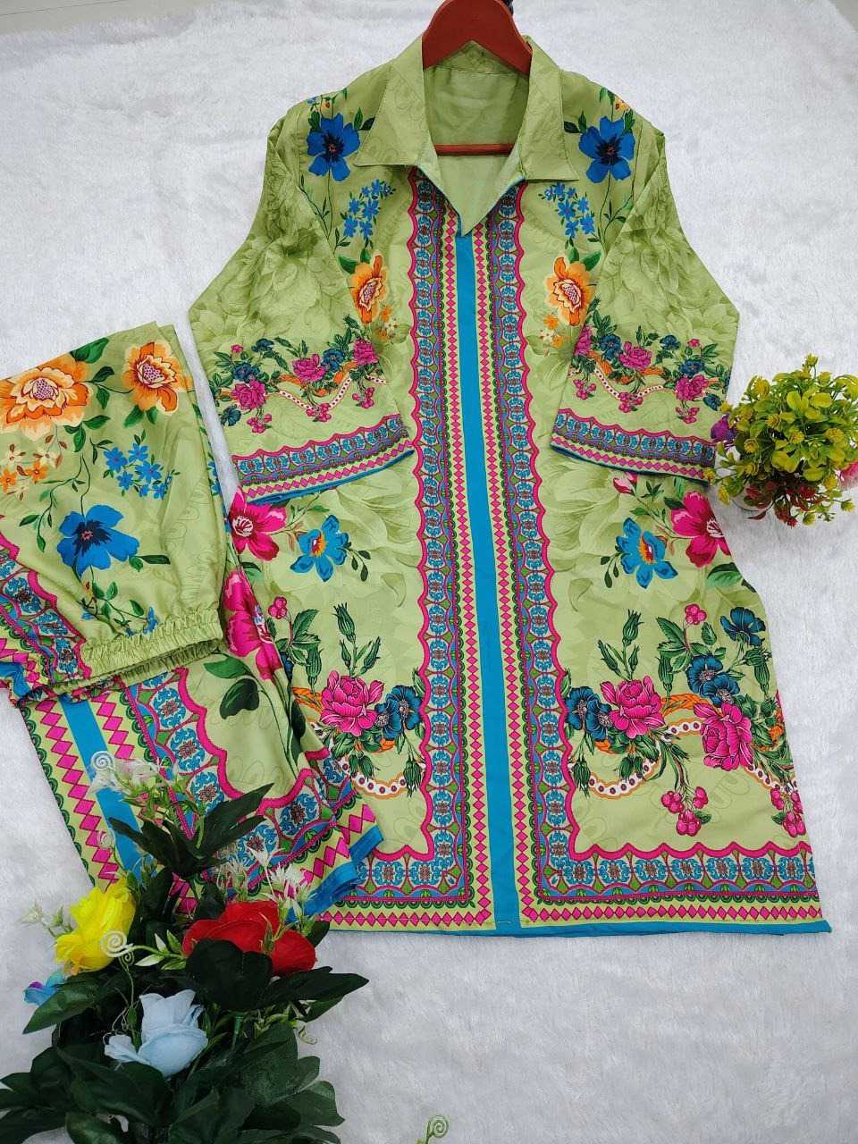 YNF Wholesale Crepe Co-ord Set  | Surat Manufacturer