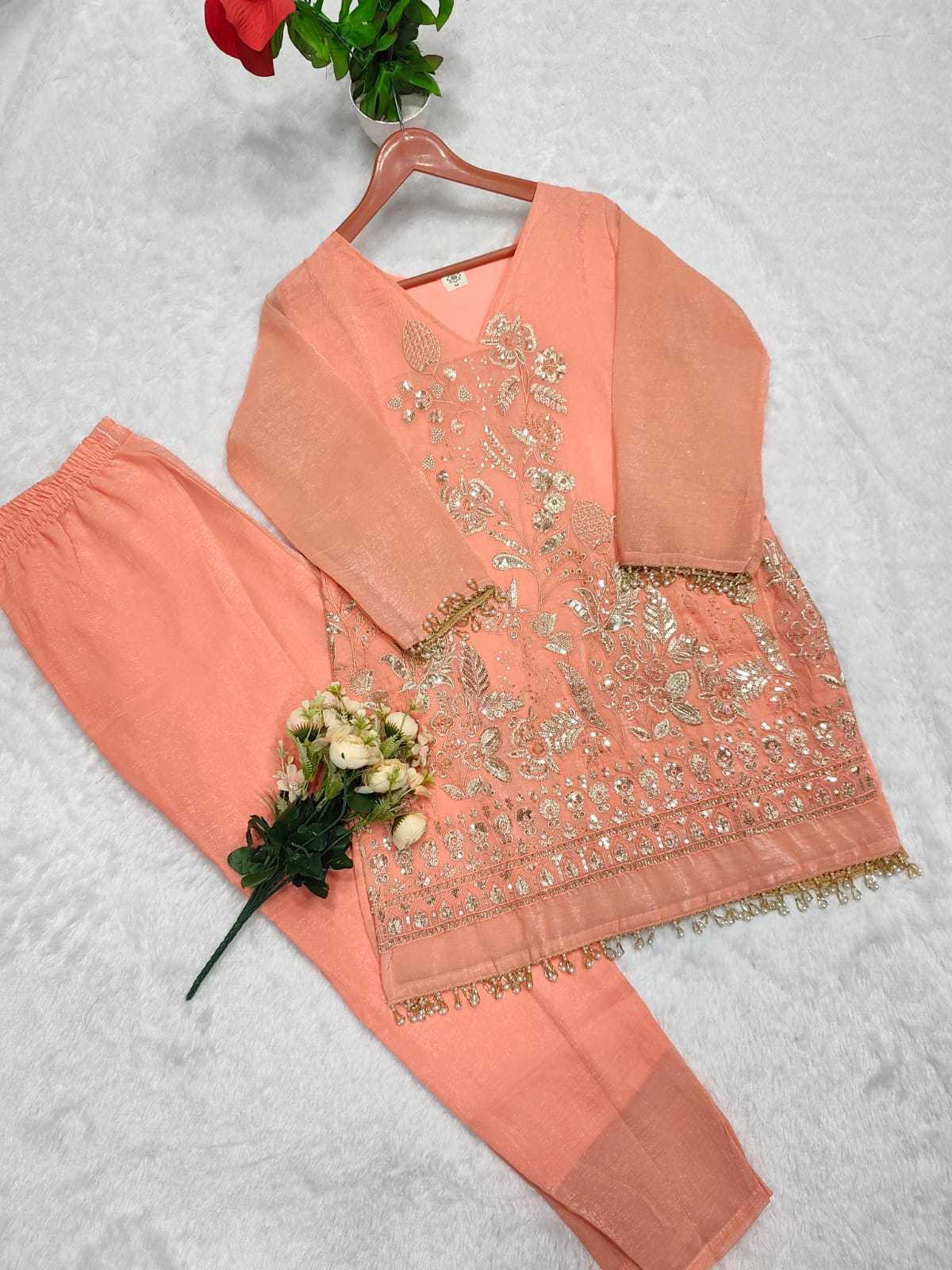 YNF Wholesale Crush Silk Co-ord Set  | Surat Manufacturer