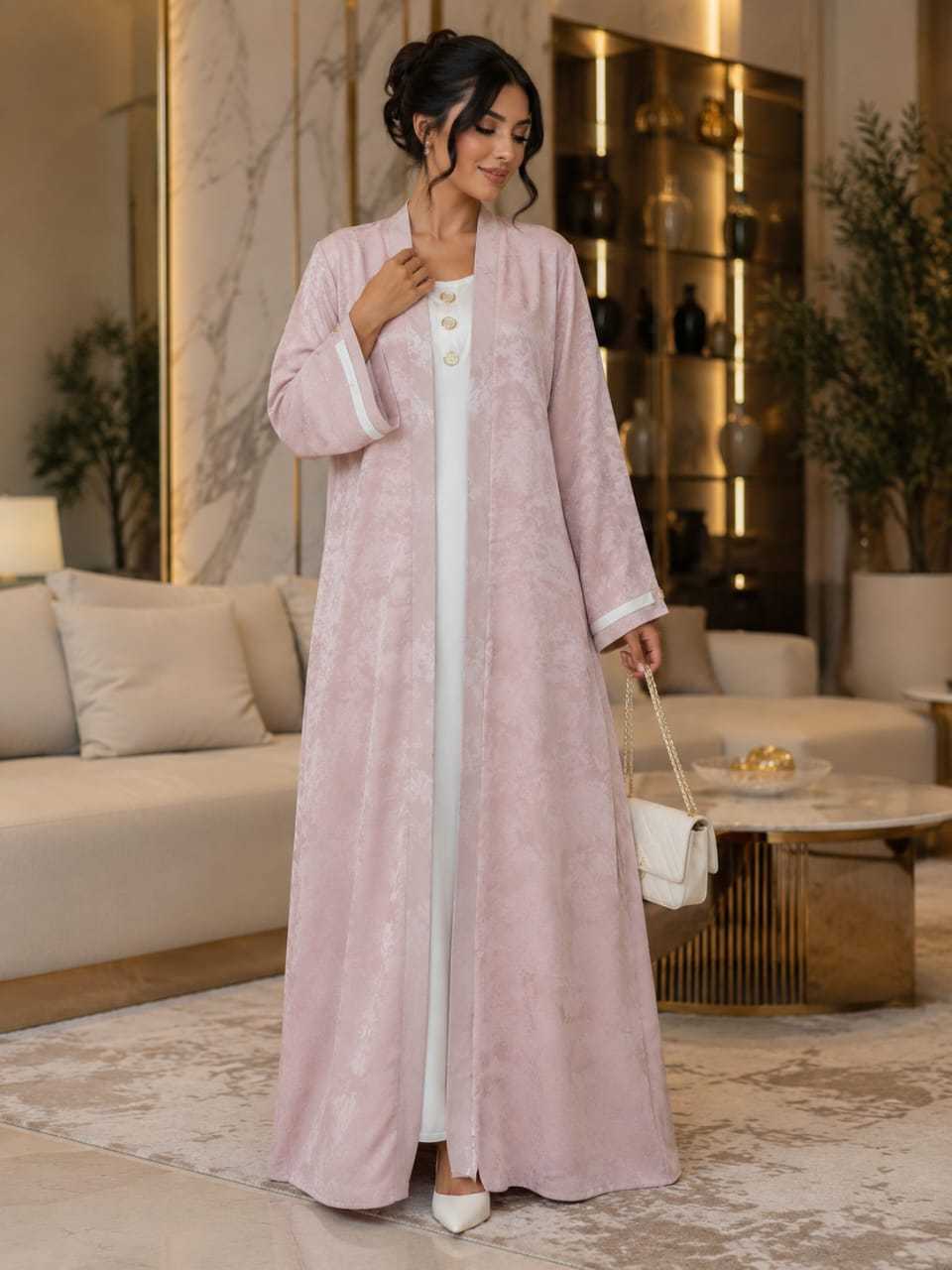 YNF Wholesale Imported Abaya KESH130 Archana | Surat Manufacturer