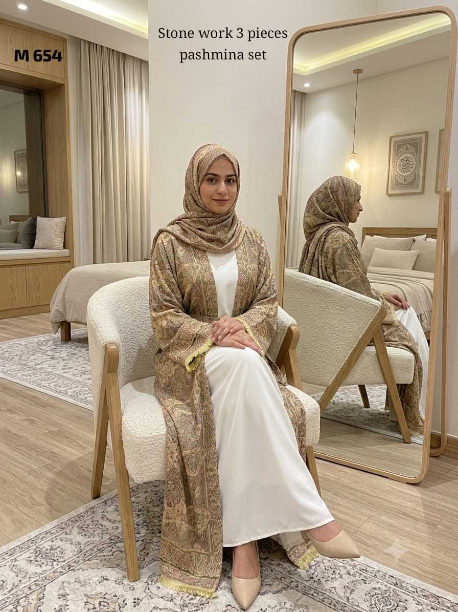YNF Wholesale Premium Silk Abaya  | Surat Manufacturer
