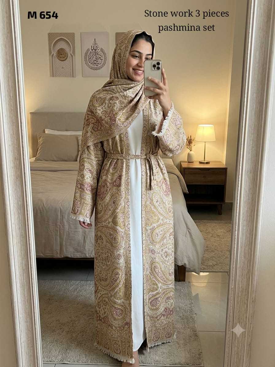 YNF Wholesale Premium Silk Abaya  | Surat Manufacturer