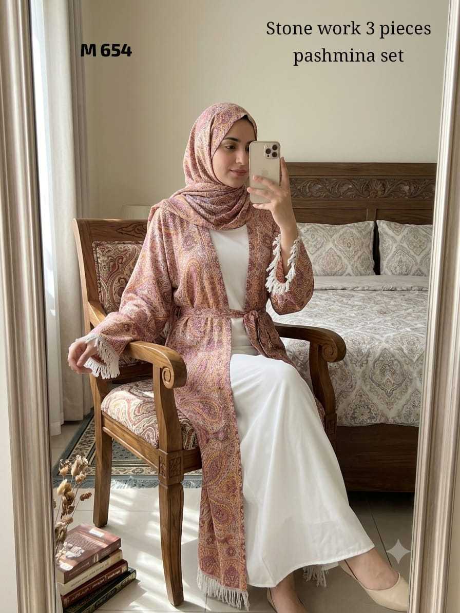 YNF Wholesale Premium Silk Abaya  | Surat Manufacturer